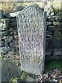 Old Boundary  Marker by the B6429, Hill End Lane, Harden