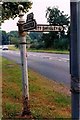 Old Direction Sign - Signpost by the A523, London Road, Adlington