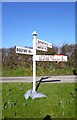 Old Direction Sign - Signpost by Holmacott Cross