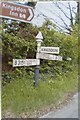 Old Direction Sign - Signpost by the B3151, Rocky Hill, Kingsdon