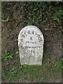 Old Milestone by the A482, Temple Bar