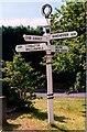 Direction Sign - Signpost by Congleton Road, Nether Alderley