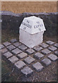 Old Milestone by the A91, Collessie, West Rossie