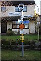 Old Direction Sign - Signpost in Soudley, Shropshire