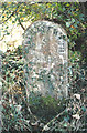 Old Milestone by the A4120, Bryngwyn, Melindwr parish