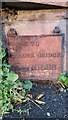 Old Milestone by B5295, Hensingham Road, Whitehaven parish