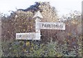 Old Direction Sign - Signpost by Timsbury Road, High Littleton