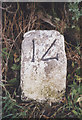 Old Milestone by the A76, Thornhill, Durisdeer parish