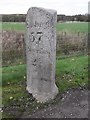 Old Milestone by the A71, Galston