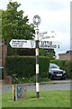 Old Direction Sign - Signpost by Main Street, Mursley