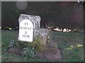 Old Milestone by Windmill Hill, Wilberfoss