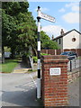 Old Direction Sign - Signpost by Thingwall Road, Irby