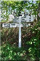 Old Direction Sign - Signpost by the B2102, Framfield parish