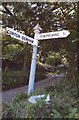 Old Direction Sign - Signpost, Corton Denham parish