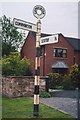 Direction Sign - Signpost by Broomfallen Road, Cumwhinton