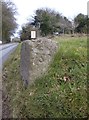 Old Boundary Marker by Tongue End Cross, Sticklepath parish