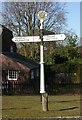 Old Direction Sign - Signpost by Emery Down, Lyndhurst parish