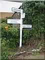 Old Direction Sign - Signpost in Pillaton