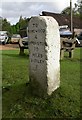 Old Milestone by Ringwood Road, Burley Street, Burley parish