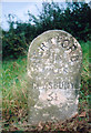 Old Milestone by the A438, North of Bushfield Farm