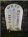 Old Boundary Marker in Clay House Museum, Greetland, Elland parish