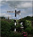 Old Direction Sign - Signpost by Barley Lane, Barley