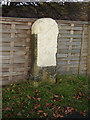 Old Milestone by the A64, west of Sherburn, Scampston parish