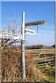 Direction Sign - Signpost on Brottens Road