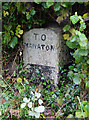 Old Guide Stone by Sigford Cross, Ilsington parish