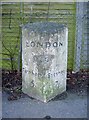 Old Milestone by the A325, Farnborough Road, Blackwater and Hawley parish