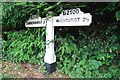 Old Direction Sign - Signpost by the B2100, Wadhurst parish