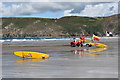 SM8422 : Lifeguards at Newgale Sands by Simon Mortimer