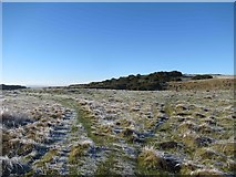 NY9368 : Footpaths near Written Crag by Les Hull