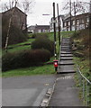 Steps to Mountain Ash Road, Abercynon