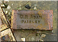 D R Adam Paisley brick