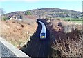 The 11.29 ex Newry Enterprise Express to Dublin Connolly approaching Killeen Bridge