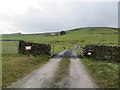 Track leading to Higher Winterscale Bank