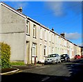 Long row of houses, Neville Terrace, Aberdare