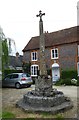 Old Central Cross by Eastbury church, Lambourn parish