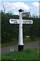 Old Direction Sign - Signpost east of Northiam