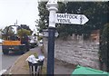 Old Direction Sign - Signpost by Folly Road, Kingsbury Episcopi