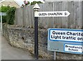 Old Direction Sign - Signpost by the A4175, Bristol Road