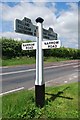 Old Direction Sign - Signpost by the A22, East Hoathly parish