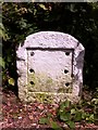 Old Milestone by Whins Lane, Wheelton parish