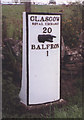 Old Milestone by the A875, Kepculloch Road, Balfron parish