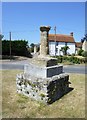 Old Central Cross on The Green, Main Street, Charney Bassett