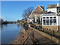 Riverside path, Staines