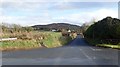 Ellisholding Road at its junction with Newtown Road, Cloughoge