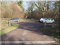 Entrance to Wayland Wood car park