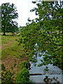 River Weaver from Audlem Bridge in Cheshire